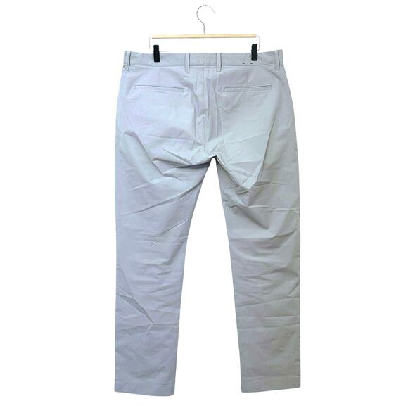 NWT J.Crew Slim-Fit Tech Chino Pant Scarborough Grey Size 35x32 - Picture 4 of 7